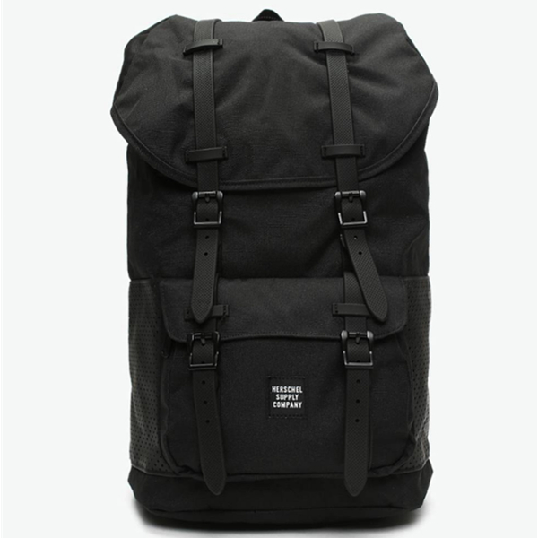 经典款！Herschel Supply 纯色休闲双肩包