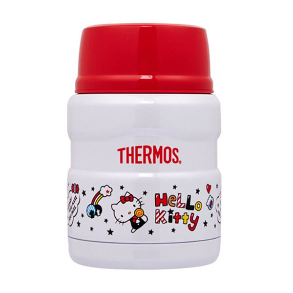 温暖相伴！THERMOS膳魔师hello kitty系列不锈钢真空焖烧罐
