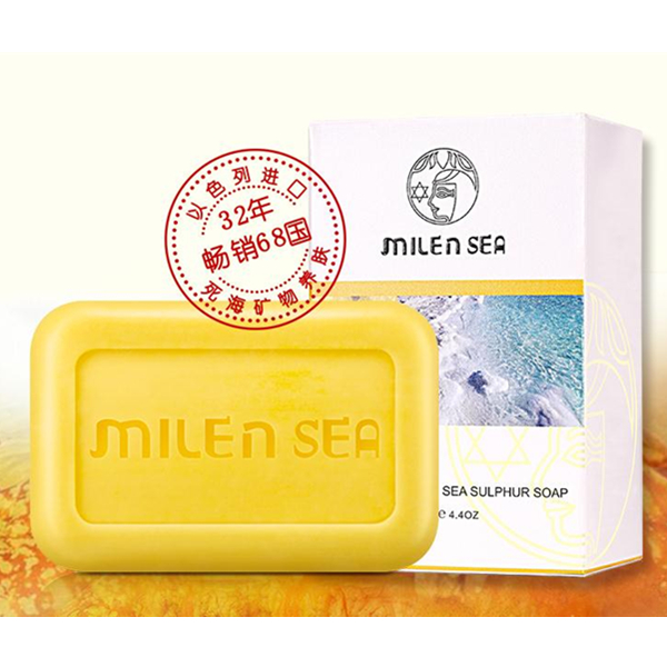 以色列进口！Milensea 死海硫磺皂 125g