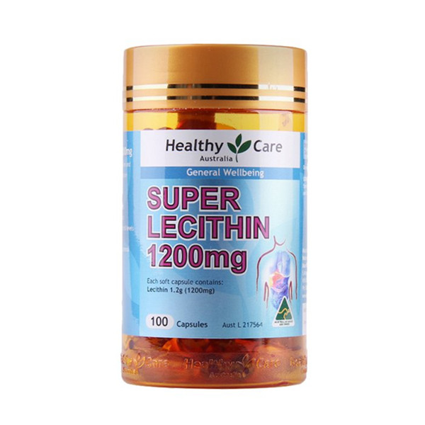 肝脏健康！Healthy Care大豆卵磷脂胶囊100粒/瓶