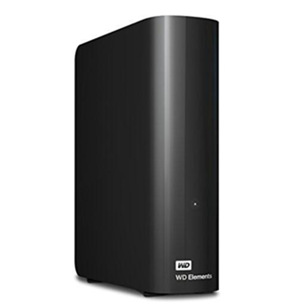 即插即用！WD 西部数据 Elements 4TB 移动硬盘