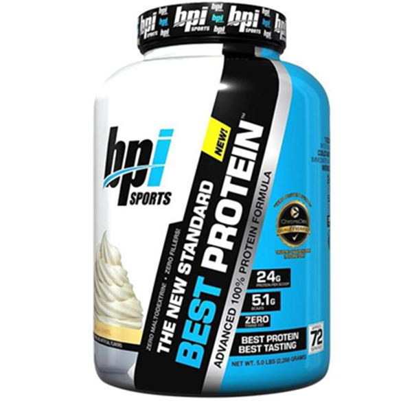 健身健美！BPI BEST Protein 乳清蛋白粉 5磅