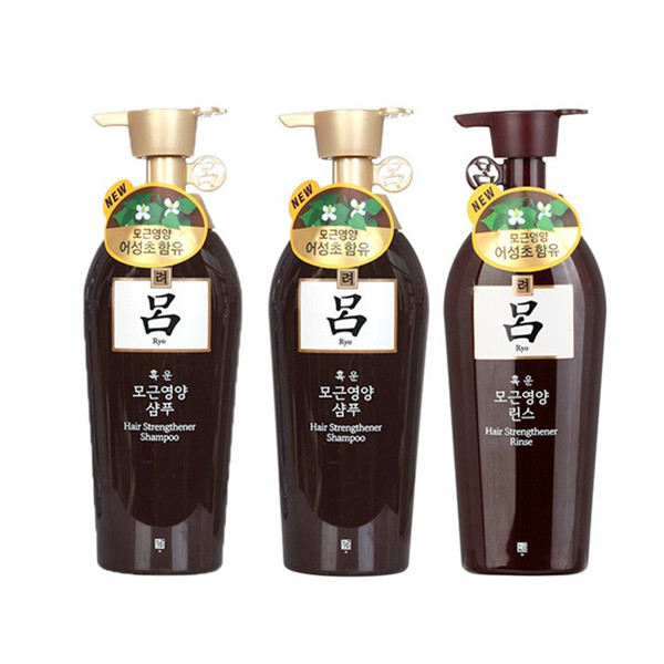 植物护发！Ryoe吕棕吕防脱固发滋养洗发水3瓶组合