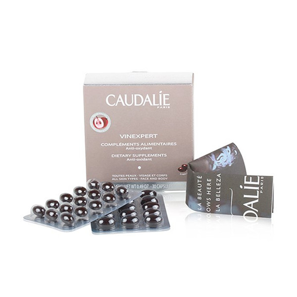 内外兼修！CAUDALIE欧缇丽葡萄籽精华胶囊30粒