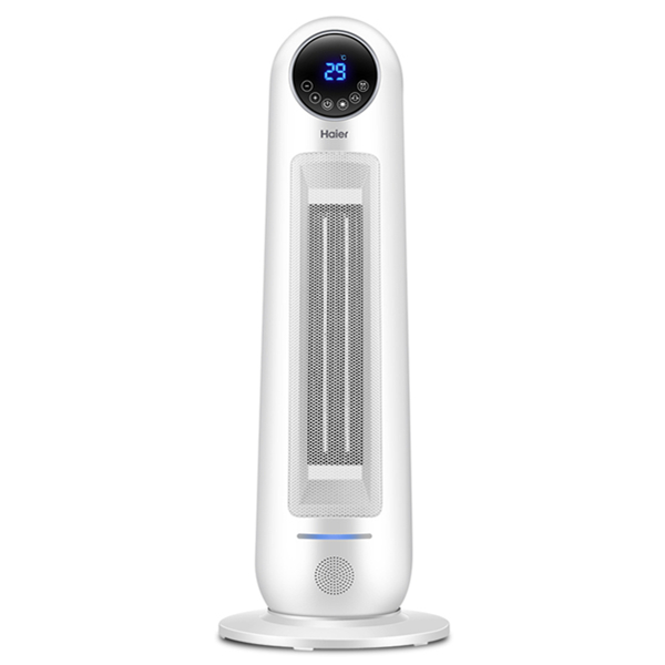 家居实用！海尔 （Haier） 家用遥控式塔式暖风机