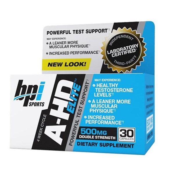 肌肉增长！BPI 促睾酮素胶囊 30粒/盒