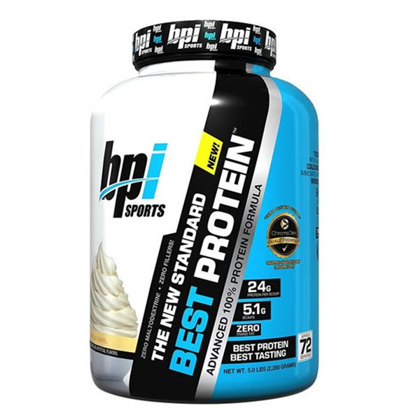 增肌减脂塑形！BPI BEST Protein 金牌乳清蛋白粉 5磅
