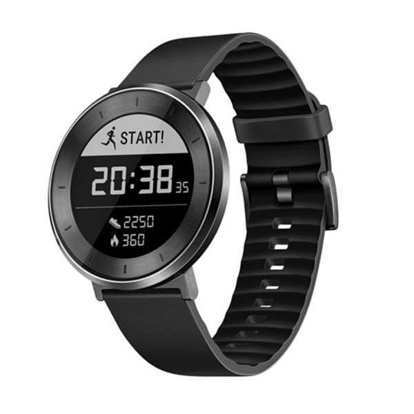 跑步指导！荣耀手表S1深空灰 黑色短腕带