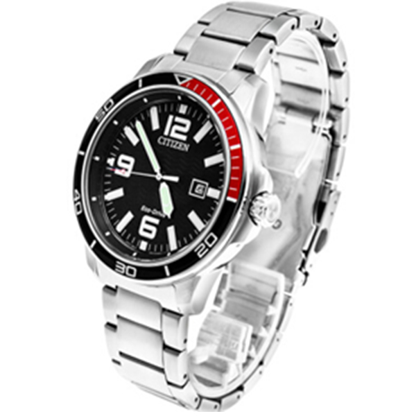 双重优惠！西铁城光动能男表运动防水腕表AW1520-51E