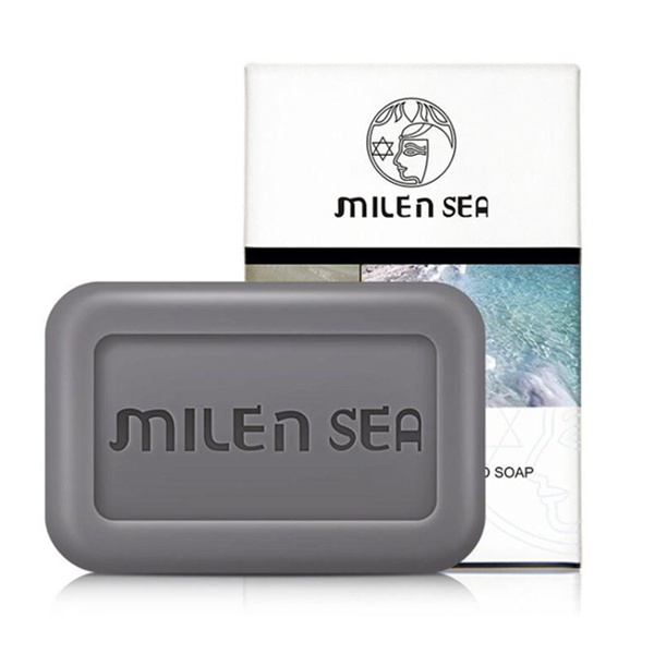 以色列进口！Milensea 死海矿物黑泥皂 125g