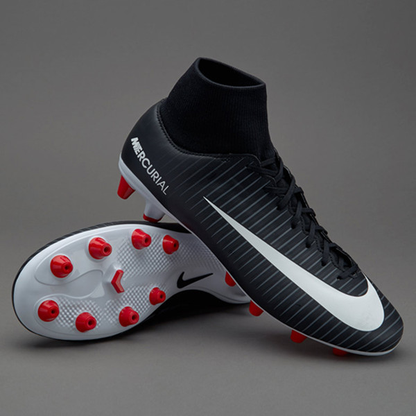 双12狂欢购！Nike Mercurial AG刺客C罗团队比赛高帮足球鞋