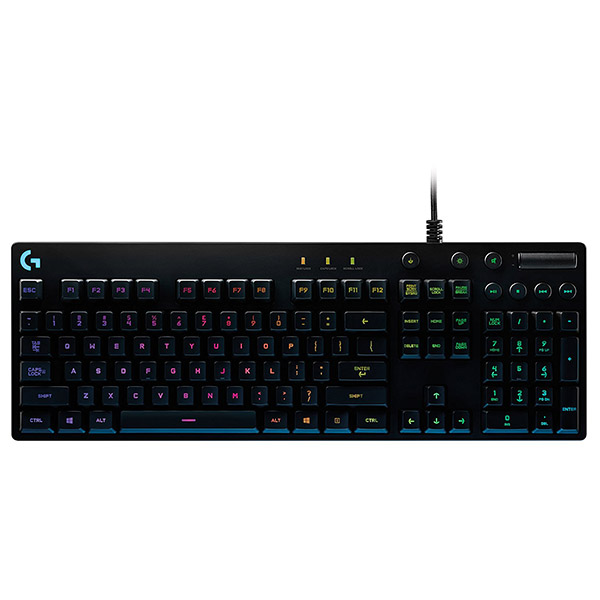 人體工學(xué)！Logitech 羅技 G810 RGB 幻彩背光機(jī)械鍵盤