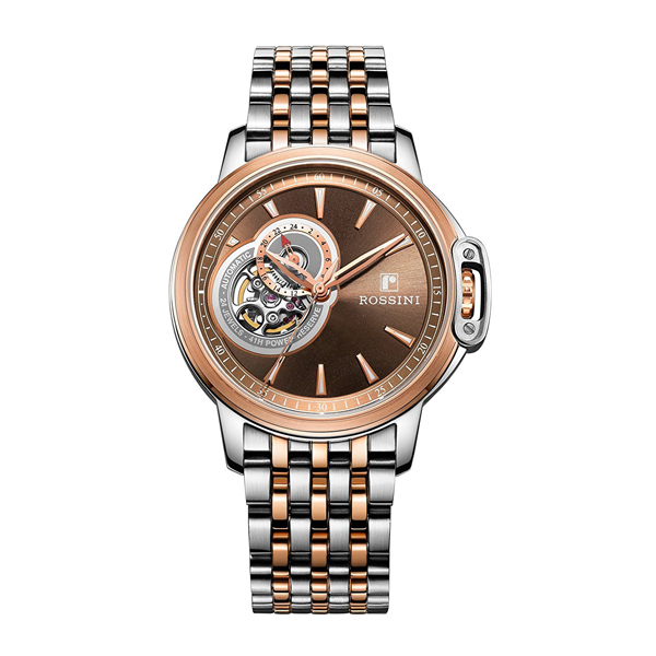 恒久不变色！ROSSINI 罗西尼 自动机械男士手表