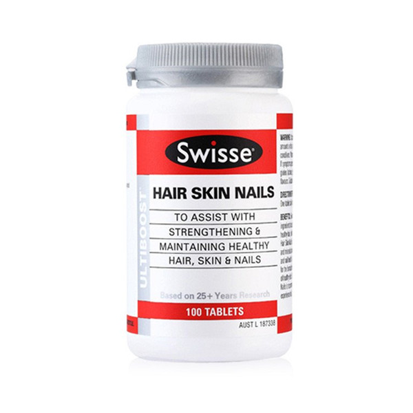 优质成分！Swisse护发护肤护甲片100片/瓶
