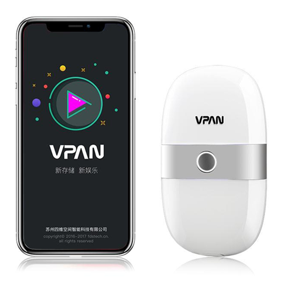 黑科技新体验！睿谷 VPAN3代 无线硬盘 64G