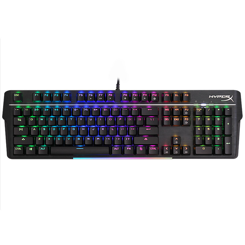 电竞利器！金士顿 HyperX 火星RGB 机械键盘 青轴