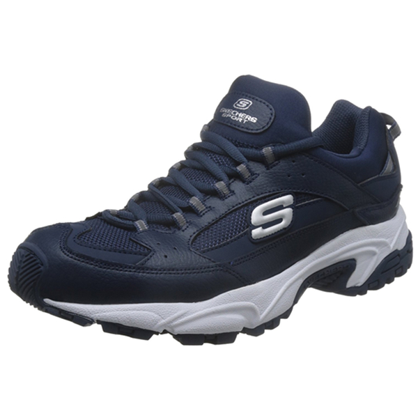 时尚潮流！Skechers斯凯奇SPORT系列男生活休闲鞋666028