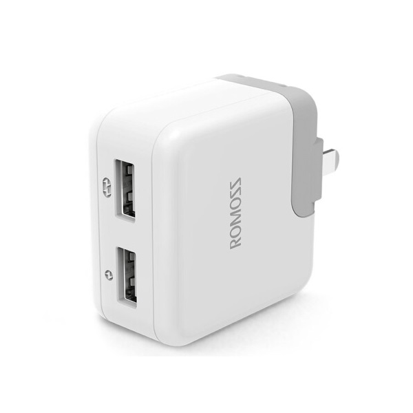 出差伴侣！罗马仕 AC12S 双USB充电器 2.1A快充