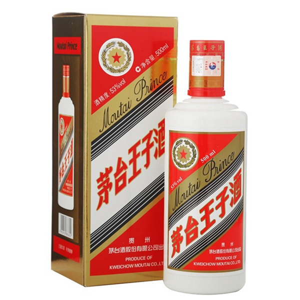 醇厚细腻！茅台王子53度500ML