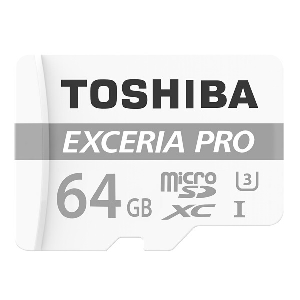 原厂颗粒！东芝 64G EXCERIA PRO TF 存储卡