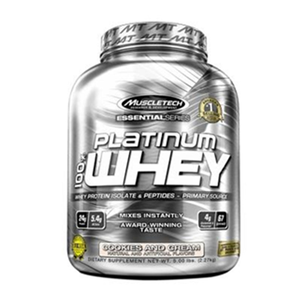 白金系列！Muscletech 白金乳清蛋白粉 5磅