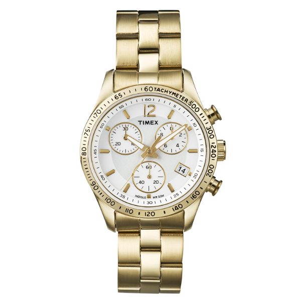 时尚雅致！天美时 城市风格系列 女士石英手表 T2P058