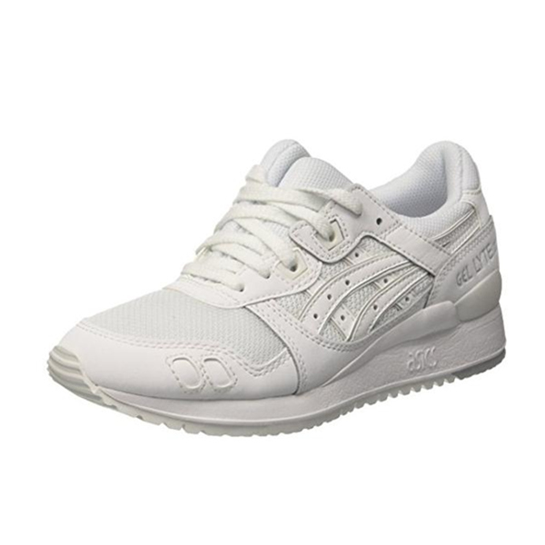 全白款！ASICS Gel Lyte III 中性 复古跑鞋