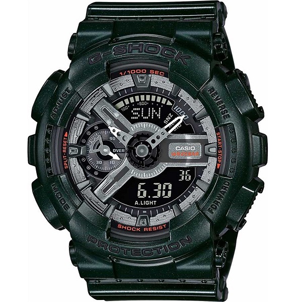 防水防震！卡西欧 石英男士手表 GMAS-110MC