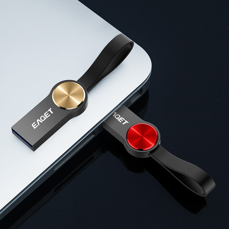 迷你小巧！忆捷 U80 防水U盘32G USB3.0