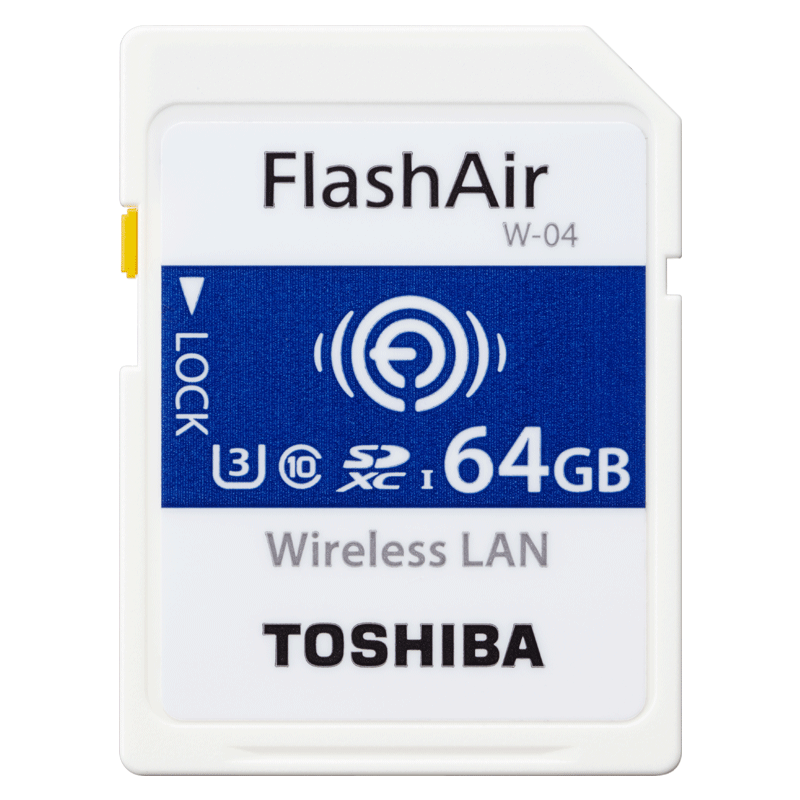 分享无界！东芝 64G FlashAir第四代 WIFI存储卡