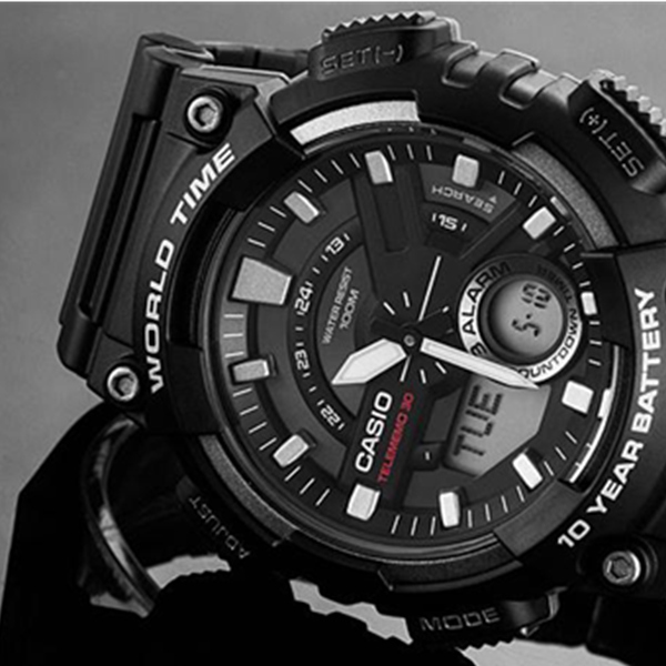 低于日淘！卡西欧 AQ-S810W-1A2 男士户外手表