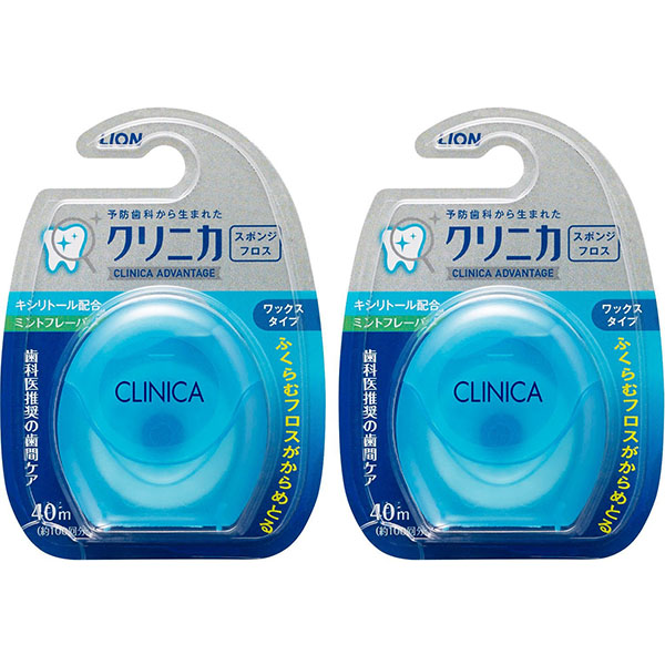 凑单品！LION 狮王 CLINICA牙线 40米 *2件