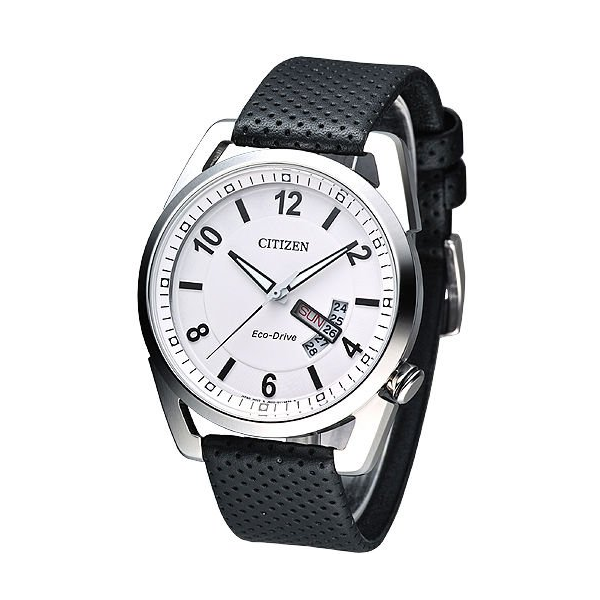 简约时尚！西铁城 光动能系列 石英男士手表 AW001