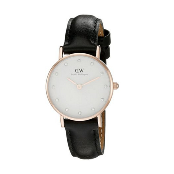 镇店之宝！丹尼尔&middot;惠灵顿镶钻皮带手表0901DW