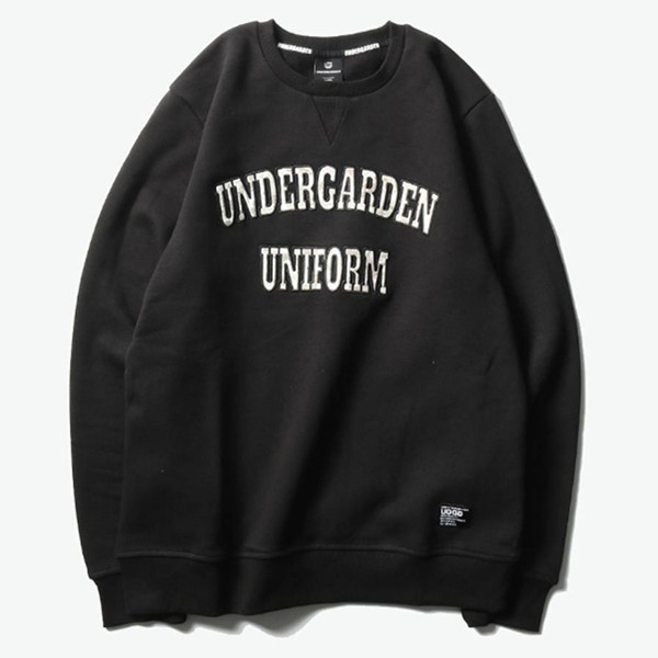 时尚单品！UNDER GARDEN 字母刺绣卫衣