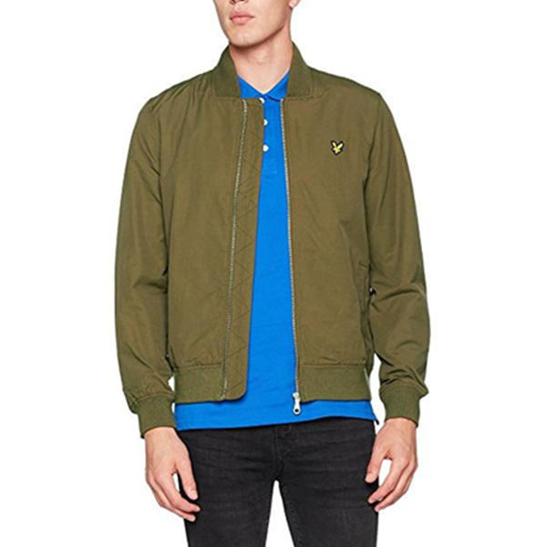 时尚有型！Lyle & Scott 男士飞行员休闲夹克