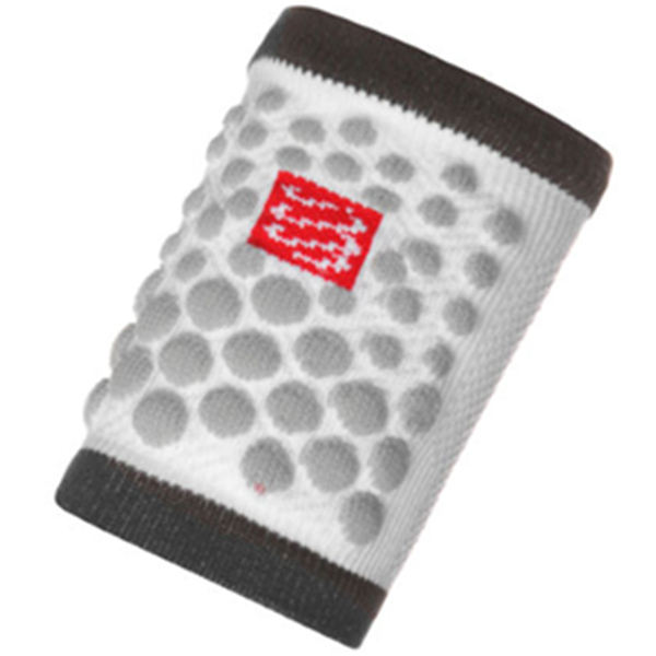 吸汗透气！Compressport 3D.Dots护腕带