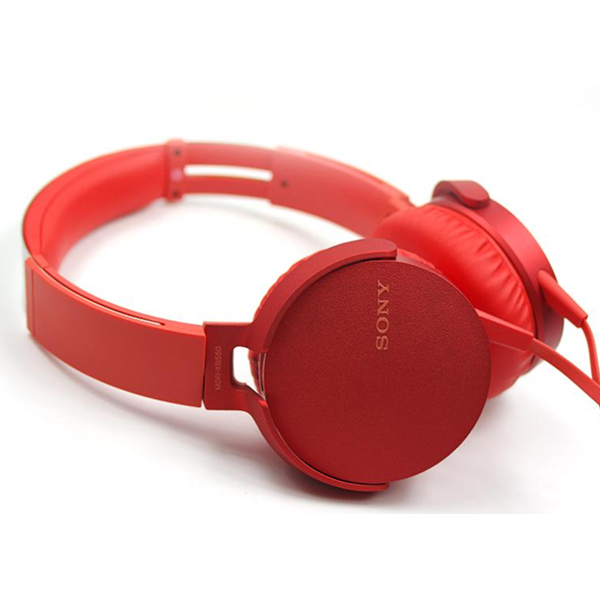 低音增强！SONY 索尼 MDR-XB550AP 头戴式耳机