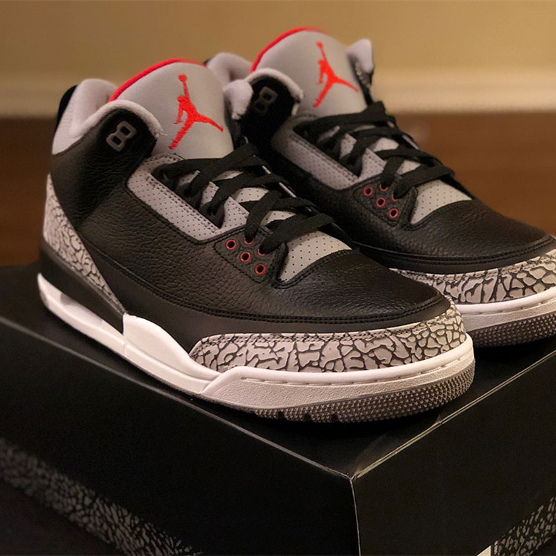 黑水泥！Air Jordan 3 Retro OG