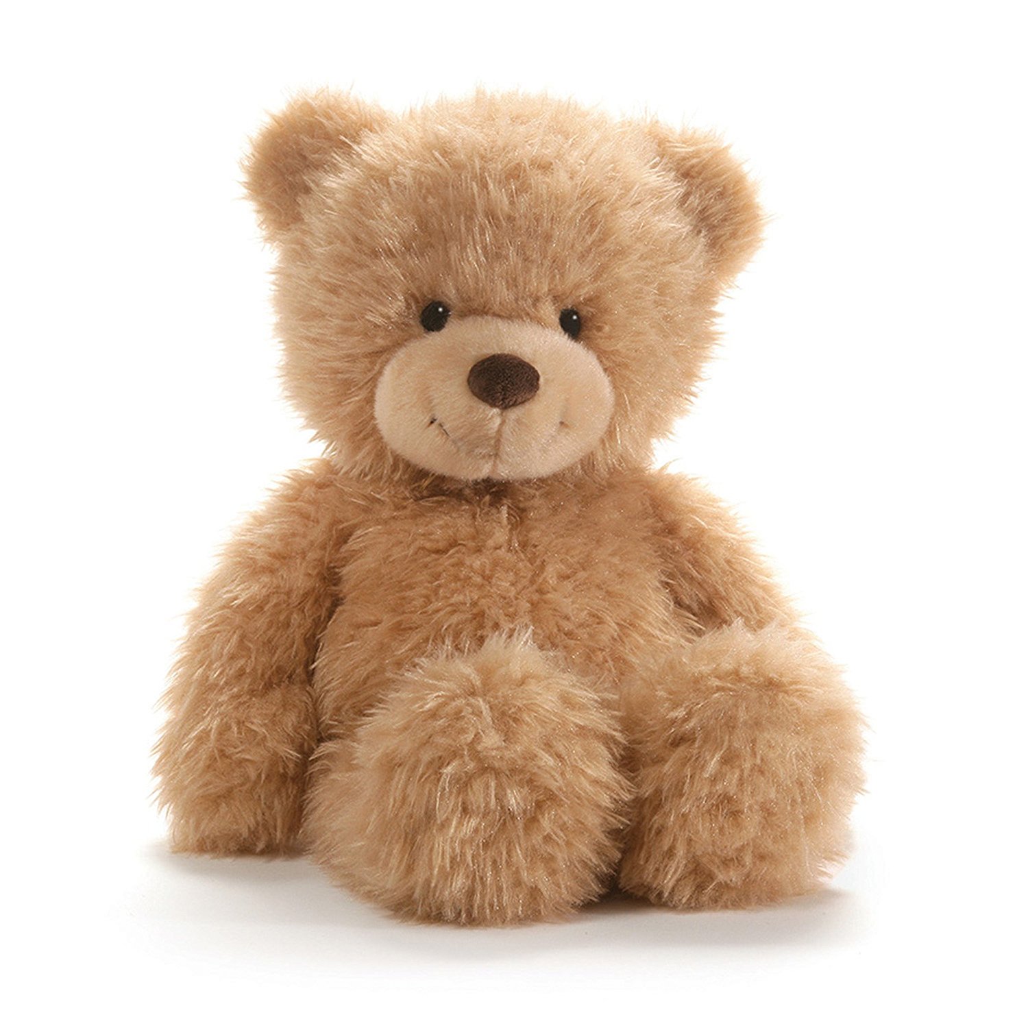 经典造型！GUND Ginger可爱棕色小熊毛绒玩具