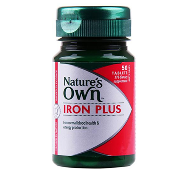 澳洲进口！Nature's Own 加强版补铁片 50片