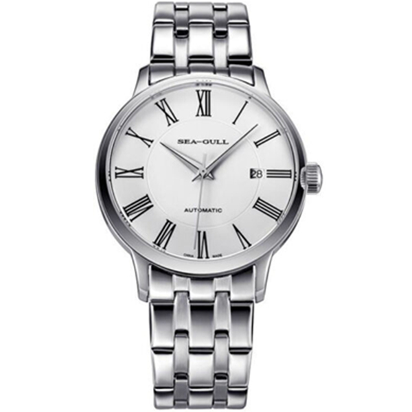 简约商务！海鸥机械男表D816.455