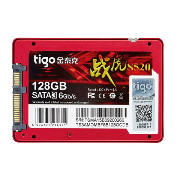 高速稳定！金泰克 S520系列 128GB SSD