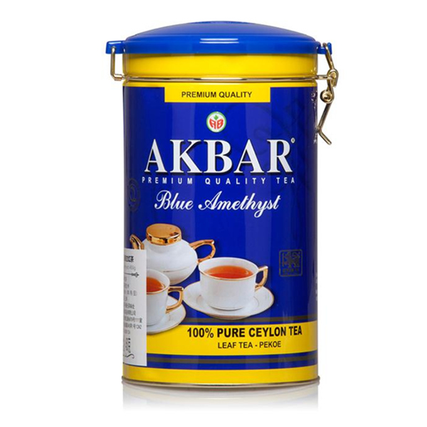 斯里兰卡进口！AKBAR 蓝罐锡兰红茶 450g