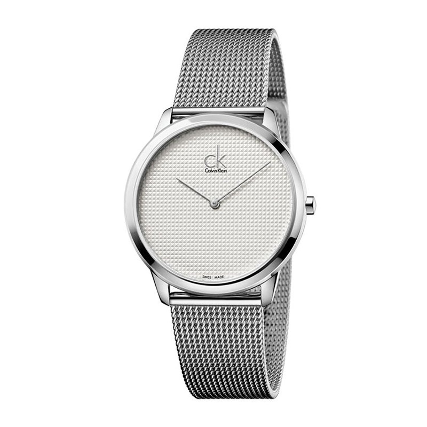 简洁时尚！卡尔文克莱恩 石英男士手表 K3M2112Y