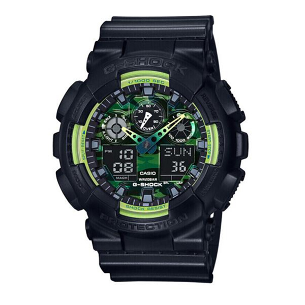 硬碰硬！CASIO 男士 运动手表 GA-100LY-1A