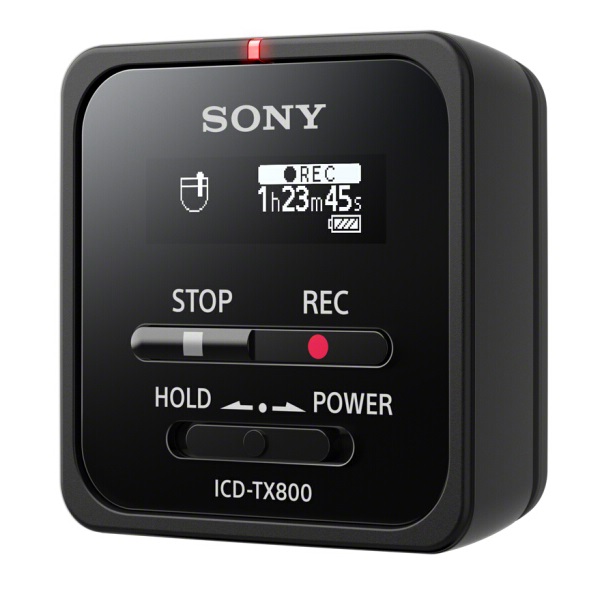 便捷操控！索尼 ICD-TX800 数码录音播放器 16G内存