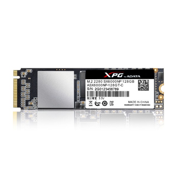 优异效能！威刚 XPG-SX6000 128G M.2 固态硬盘