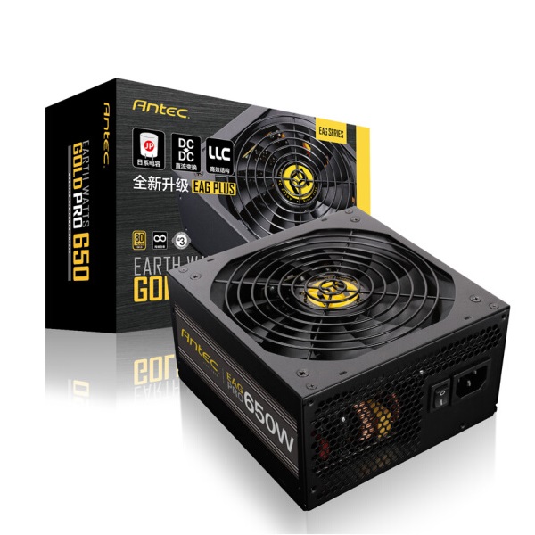 省电利器！安钛克 额定650W EAG650 PRO 模组电源