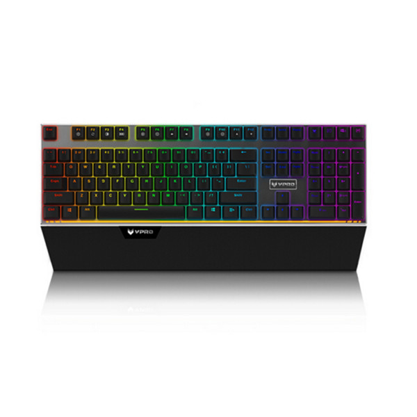 全彩背光！雷柏 V720 RGB游戏机械键盘
